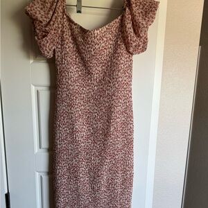 Petal & Pup Pink Ruffled Tiered Dress